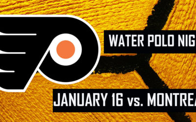 Philadelphia Flyers to Host Water Polo Night Versus Montreal Canadiens on January 16