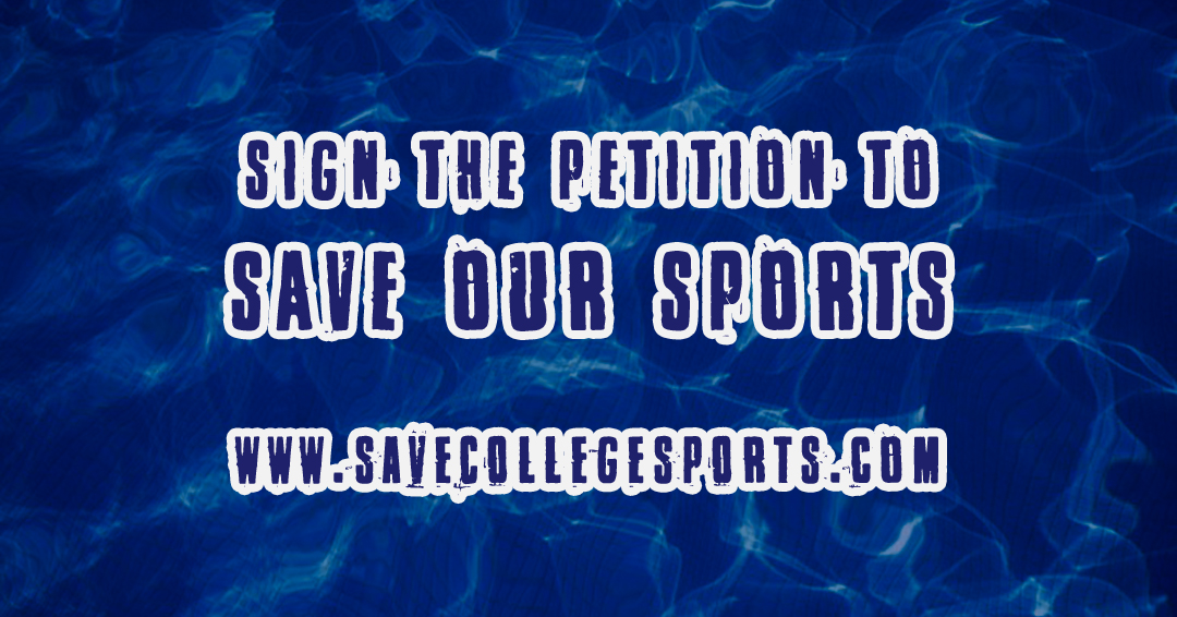 Be a Hero & Sign the Petition to Help Save College Sports from Cuts
