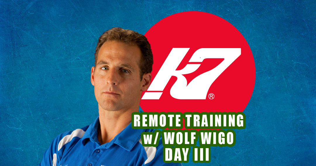 KAP7 Remote Training with Wolf Wigo: Day 3 – Rebounder Drills
