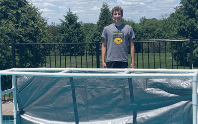 Building for the Future: Souderton High School’s Kristian Stanczewski Constructs Backyard Cage to Best COVID-19 Lockdown