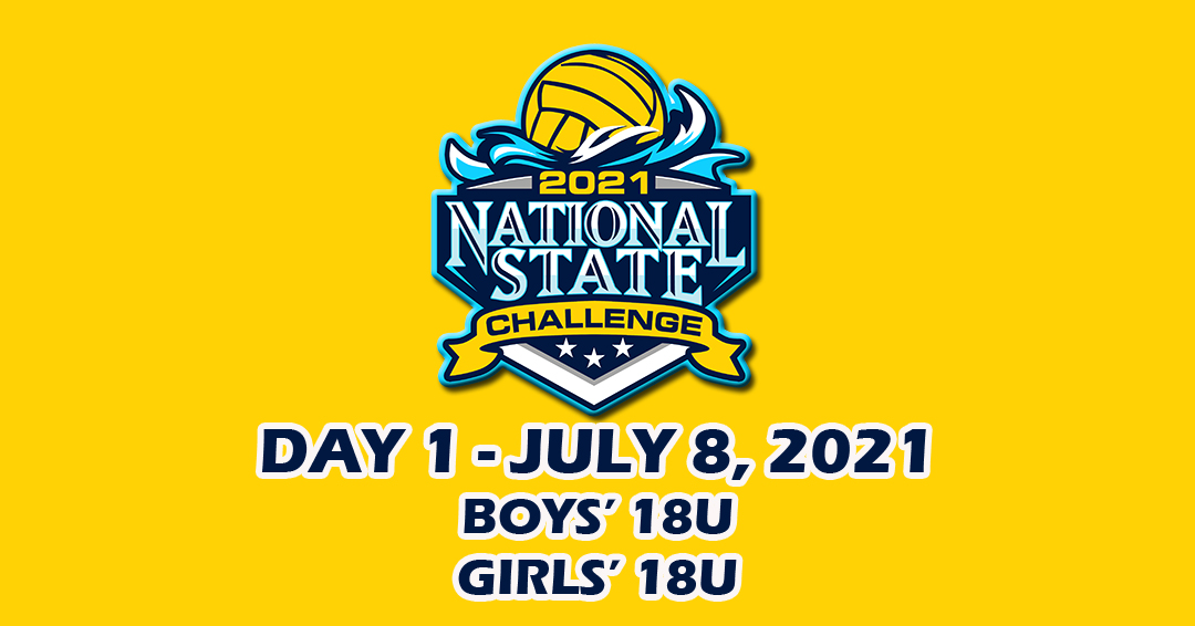 2021 National State Challenge – Day 1 (Thursday, July 8)